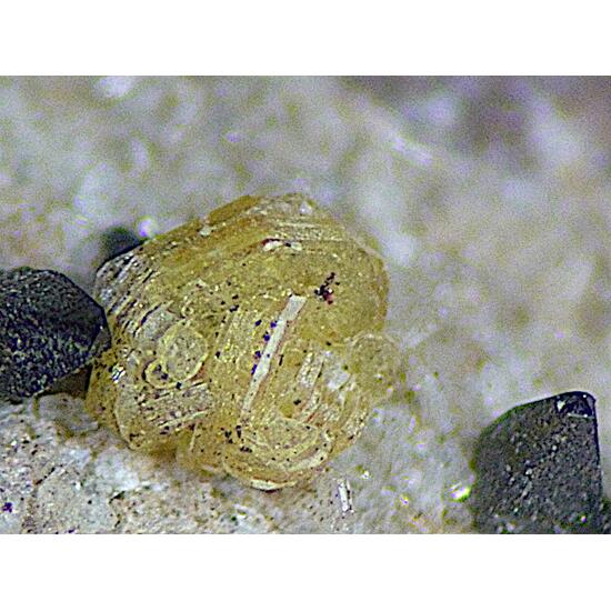 Parisite-(Ce) & Anatase