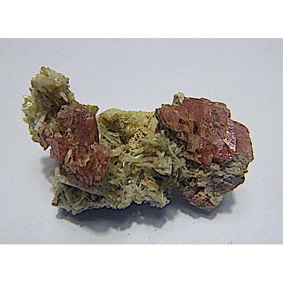 Elpidite & Rhodochrosite