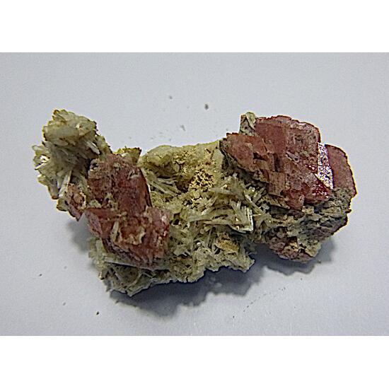 Elpidite & Rhodochrosite