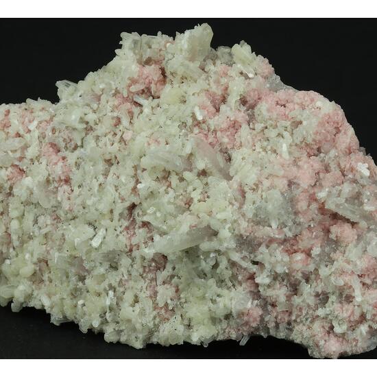 Rhodochrosite Stilbite & Quartz