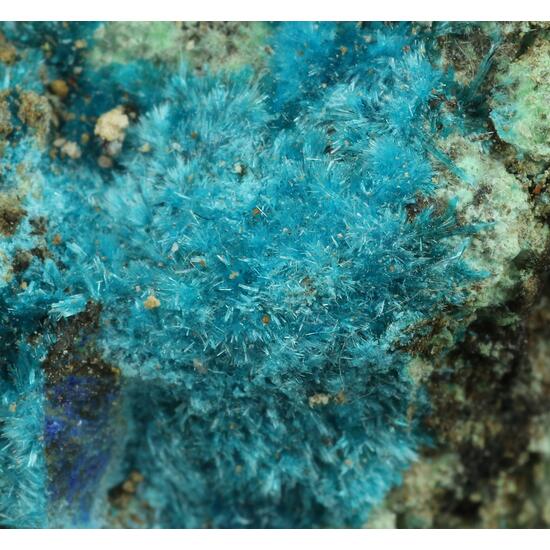 Serpierite Zálesíite Zincowoodwardite Azurite & Zincolivenite