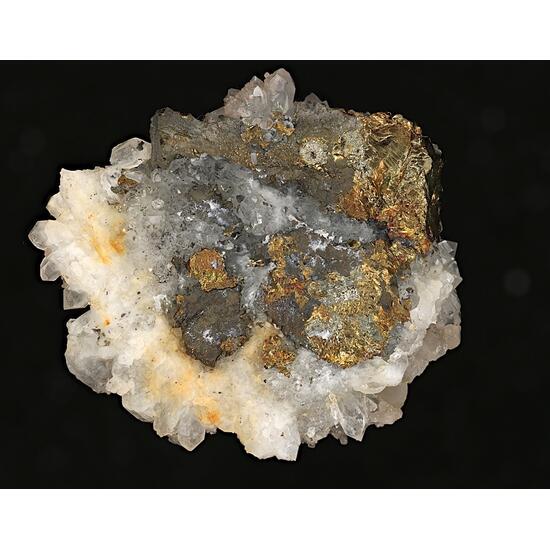 Pyromorphite Quartz & Chalcopyrite