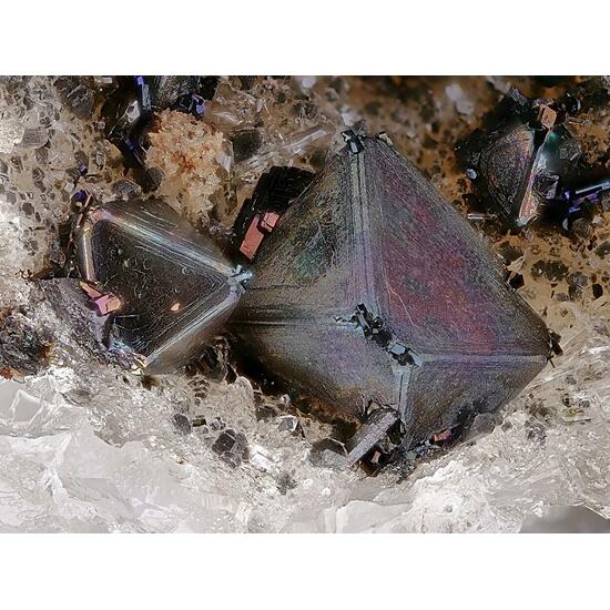 Fluorite Magnetite Nosean & Pyroxene Group