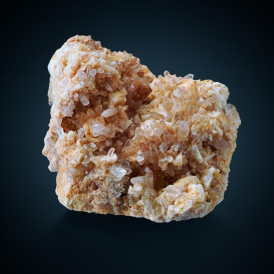 Orthoclase Var Paradoxite With Rock Crystal & Fluorite