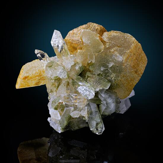 Rock Crystal & Calcite