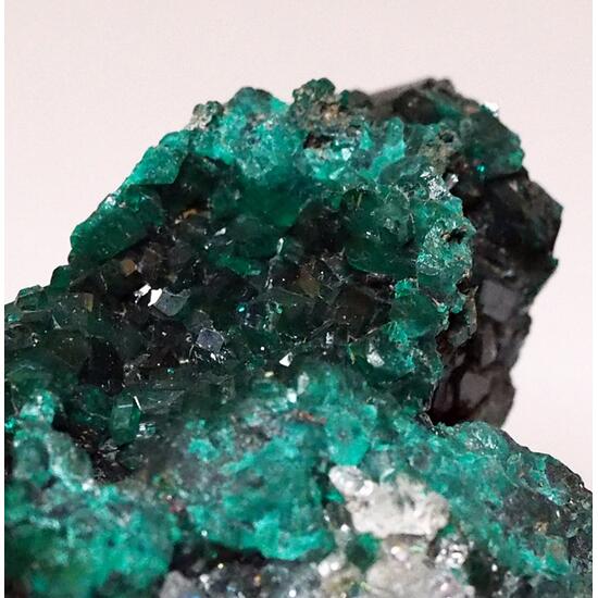 Dioptase & Quartz