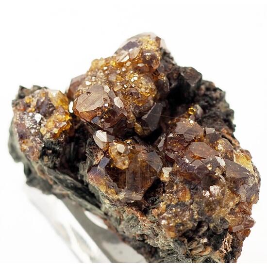 Andradite On Ferro-hornblende