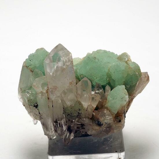 Prehnite & Quartz