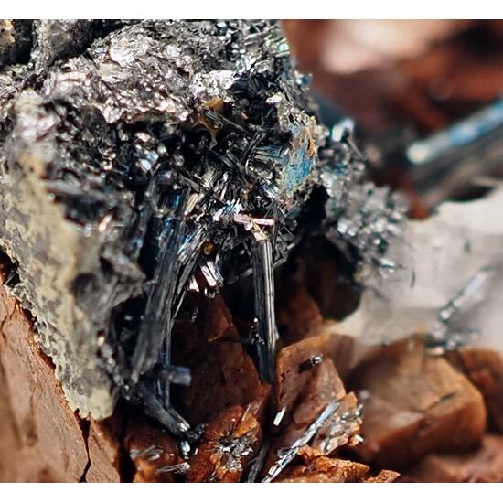 Chalcostibite & Siderite