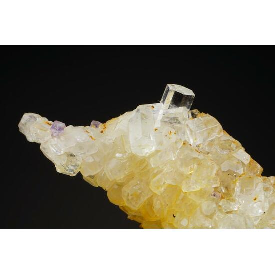 Beryl Var Goshenite Fluorite & Tourmaline