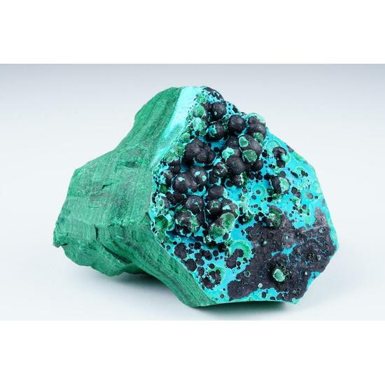 Chrysocolla Heterogenite & Malachite