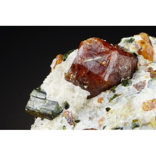 Garnet Var Hessonite & Diopside