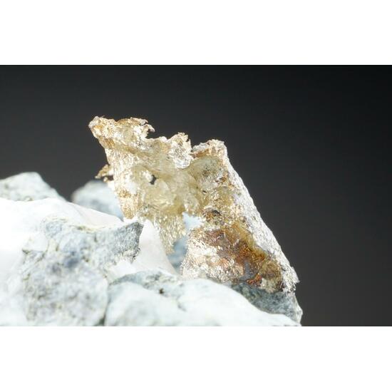 Native Silver Acanthite & Calcite