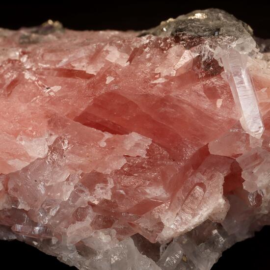Rhodochrosite Pyrite Fluorite & Quartz