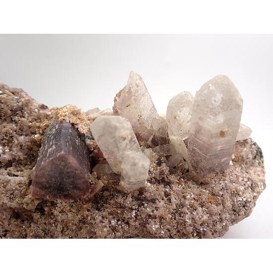 Elbaite Quartz & Lepidolite