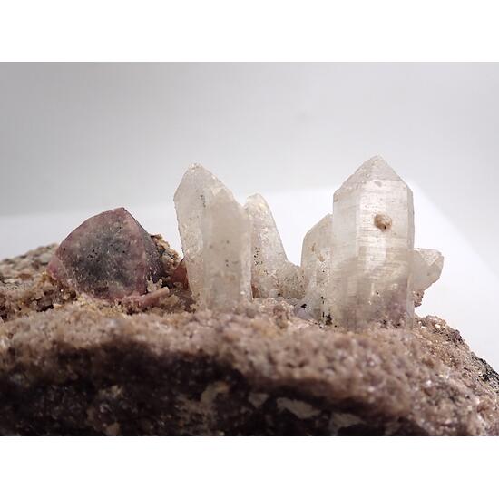 Elbaite Quartz & Lepidolite