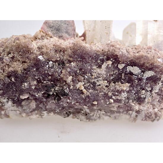 Elbaite Quartz & Lepidolite