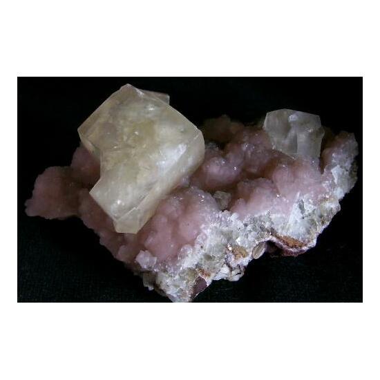 Calcite On Datolite