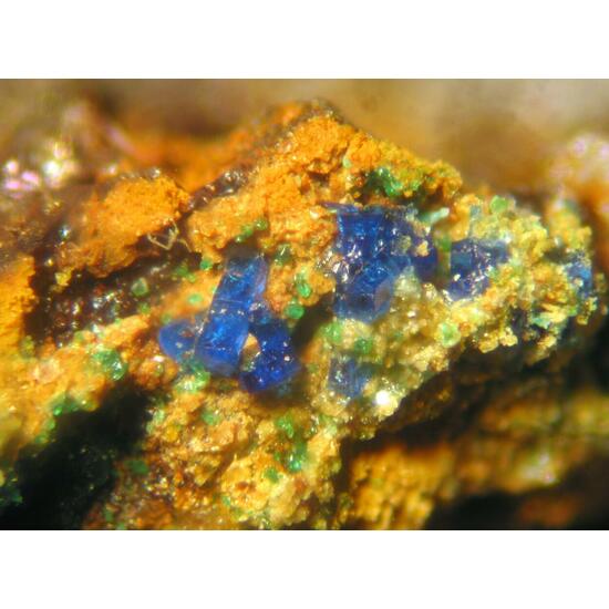 Linarite & Brochantite