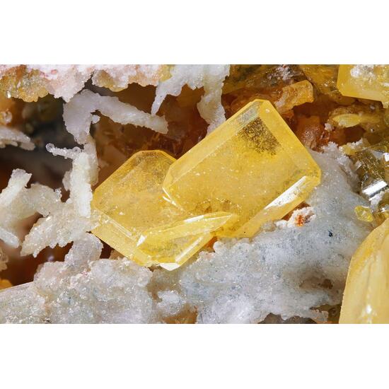 Wulfenite & Galena