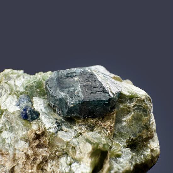 Dravite With Mica & Sapphire