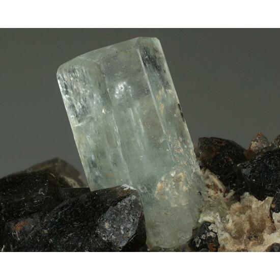 Beryl Var Aquamarine Smoky Quartz