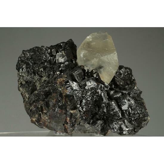 Calcite On Sphalerite