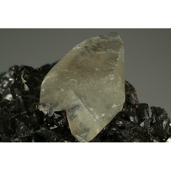 Calcite On Sphalerite
