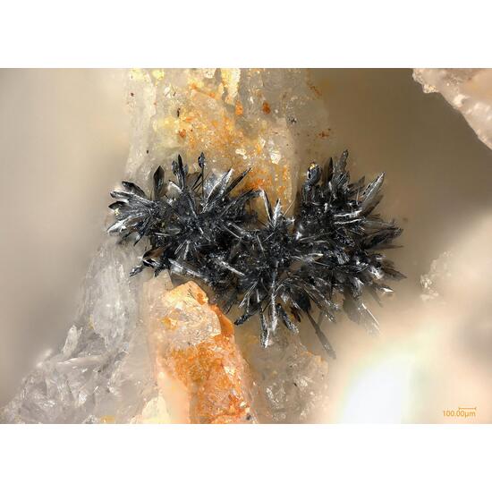 Acanthite On Native Silver