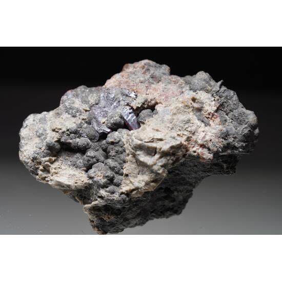 Proustite On Native Arsenic