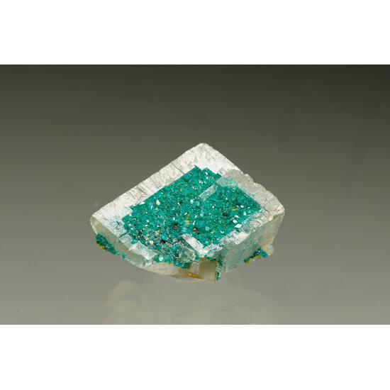 Dioptase On Calcite