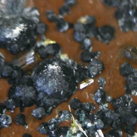 Dufrénite & Pharmacosiderite