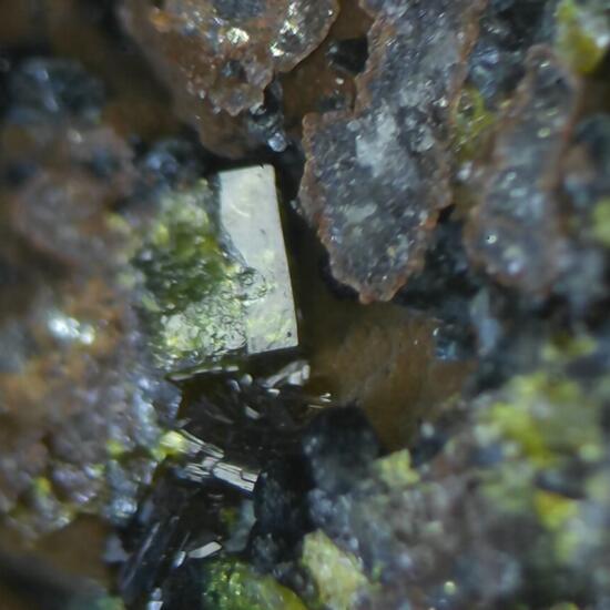 Dufrénite & Pharmacosiderite