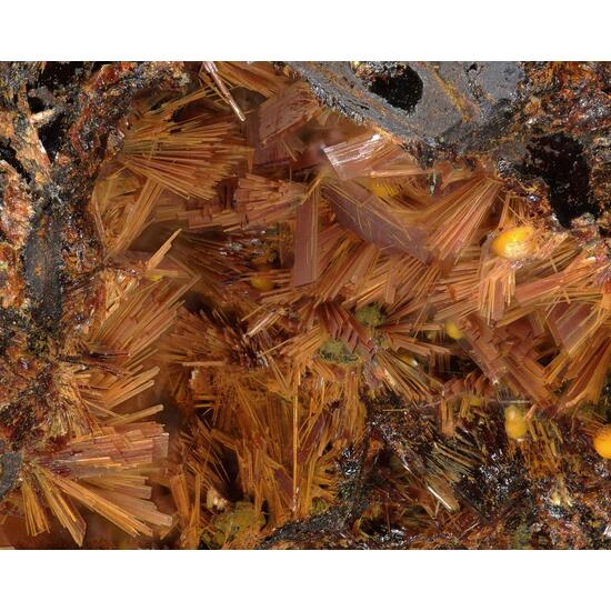 Cacoxenite On Beraunite