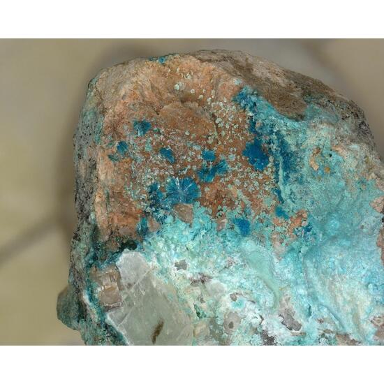 Serpierite & Schulenbergite