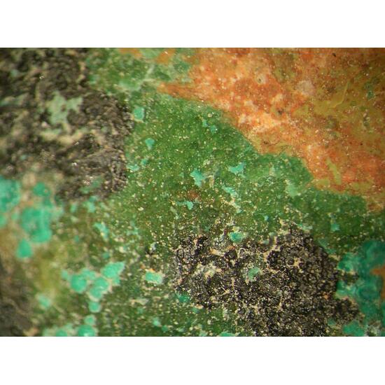 Zincolivenite & Azurite