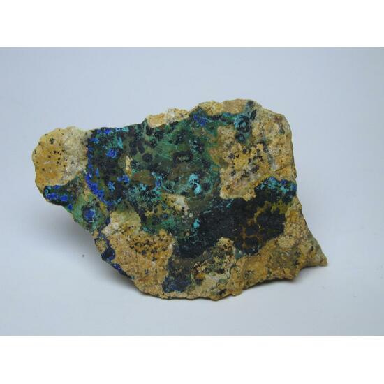 Zincolivenite & Azurite