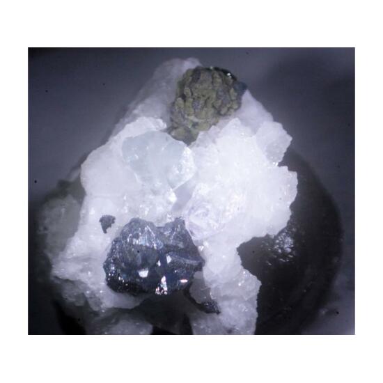 Tungstibite & Tetrahedrite