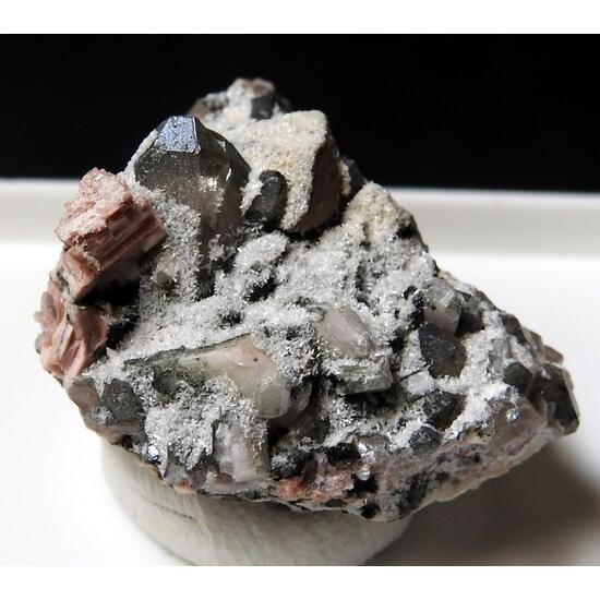 Gadolinite-(Y) Laumontite & Quartz