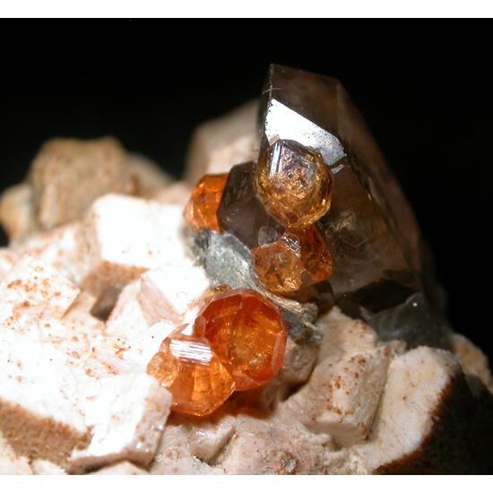 Spessartine & Quartz