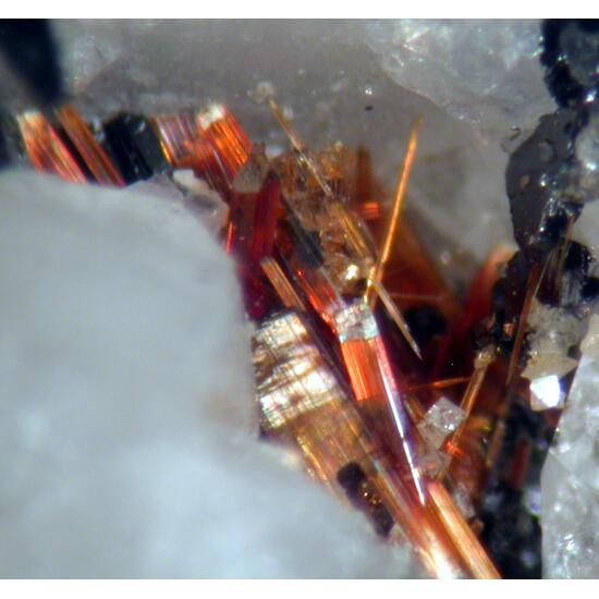 Astrophyllite Zircon Aegirine & Ilmenite