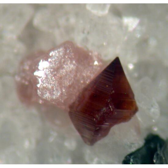 Monazite-(Ce) Anatase & Albite