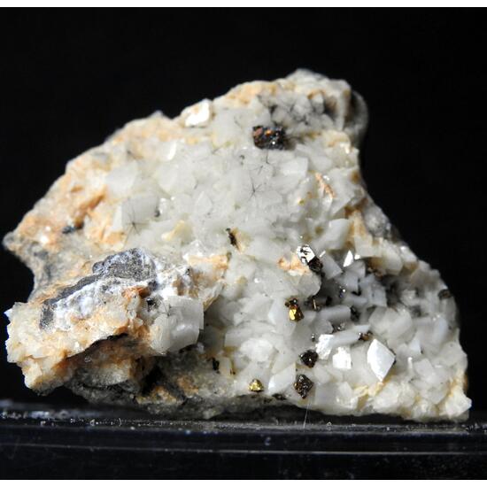 Millerite Dolomite & Chalcopyrite