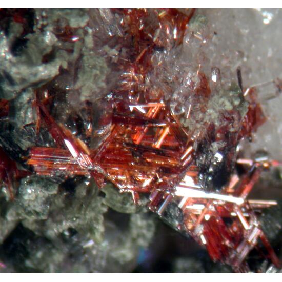 Rutile Quartz & Muscovite