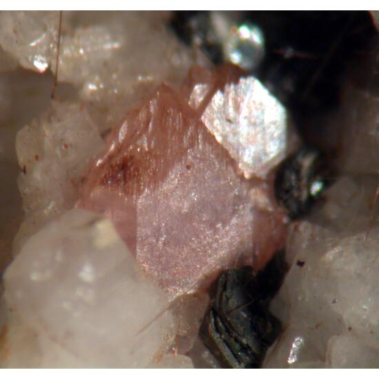 Monazite-(Ce) Hematite & Rutile