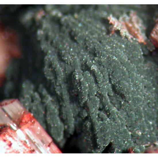 Hingganite-(Y) & Chlorite