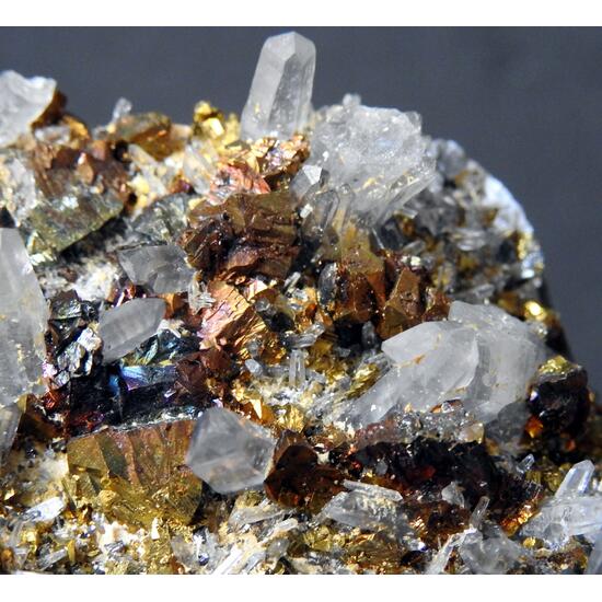 Chalcopyrite & Quartz