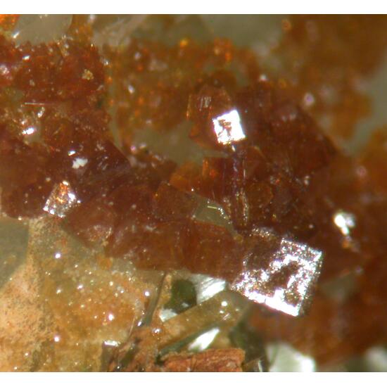 Bariopharmacosiderite Olivenite & Quartz