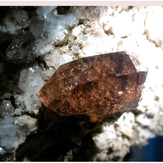 Smoky Quartz & Adularia