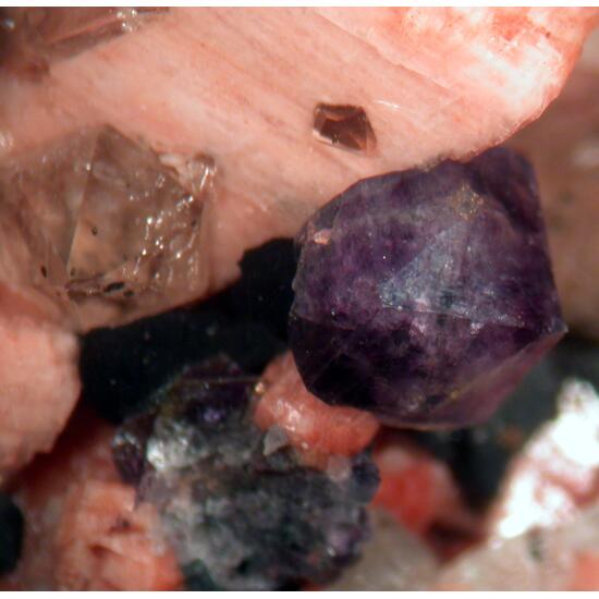 Fluorite Orthoclase & Quartz